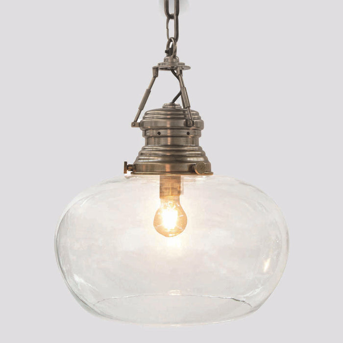 Paddington Ceiling Pendant Large Antique Silver