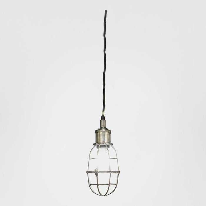 Lincoln Ceiling Pendant Antique Silver