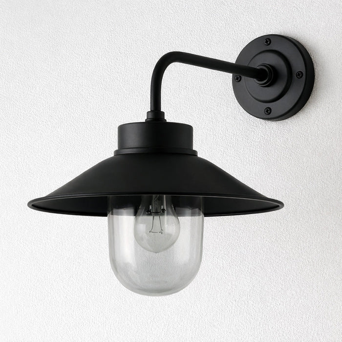 Sandhurst Outdoor Wall Light Black