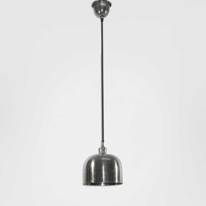 Delta Dome Ceiling Pendant Small Antique Silver