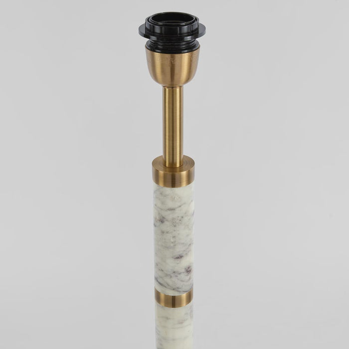 St Germain Table Lamp Base White - Base Only