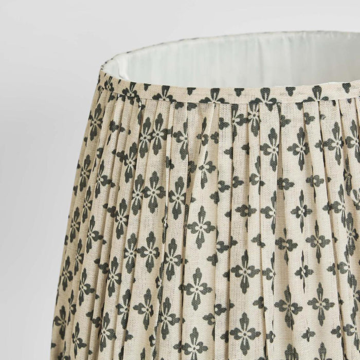 Viscose Linen Drum Lamp Shade XL Dark blue