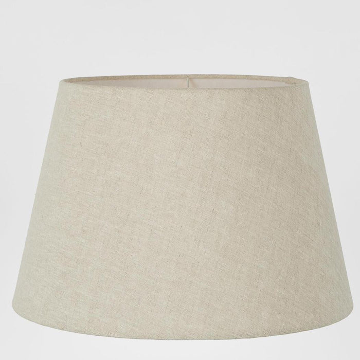 Linen Taper Lamp Shade XXL Light Natural
