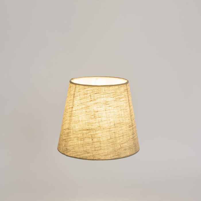 Linen Taper Lamp Shade XXXS Light Natural