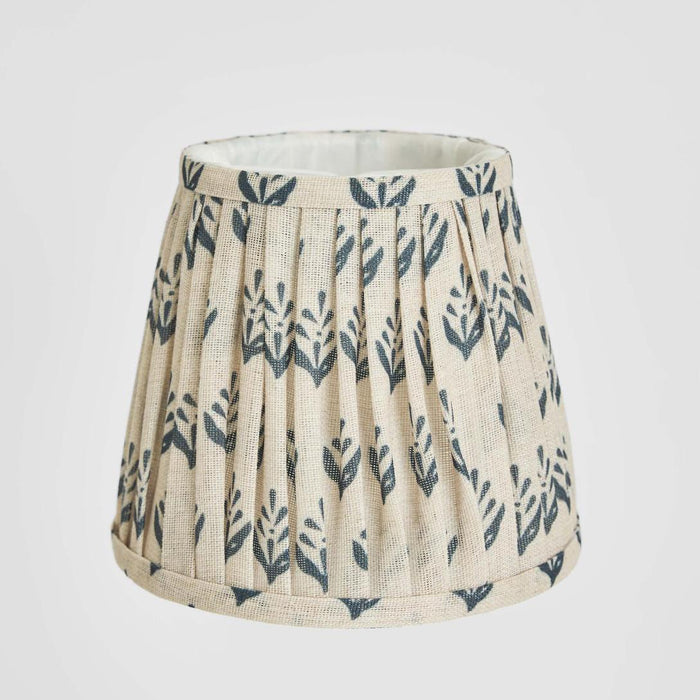 Viscose Linen Taper Lamp Shade XXS Blue