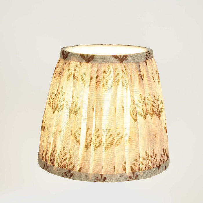 Viscose Linen Taper Lamp Shade XXS Red