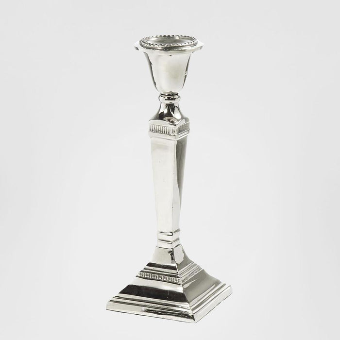 Candle Holder Large Nickel