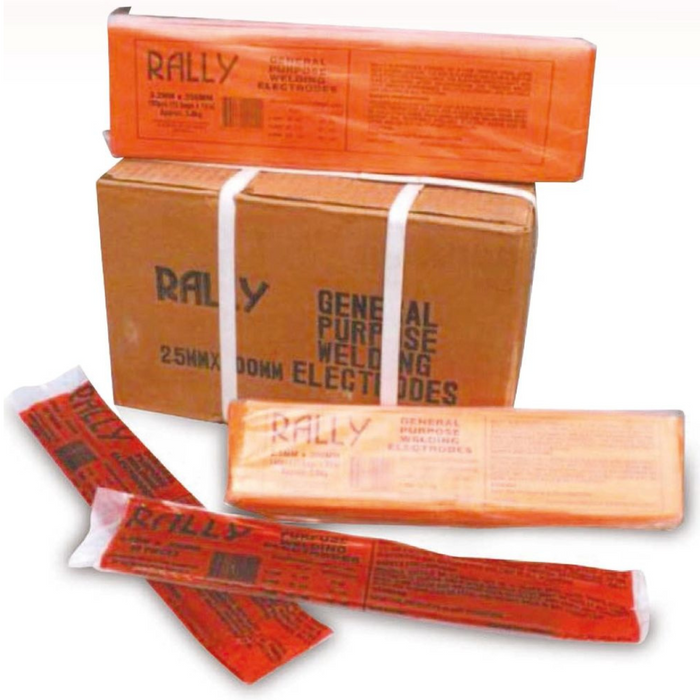 Rally Premium Low-Carbon Steel Welding Electrodes with Titania Coating Smooth Finish