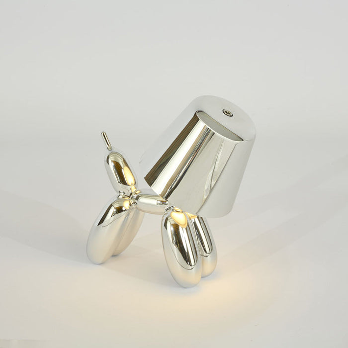 Frankie Rechargeable Table Lamp Silver