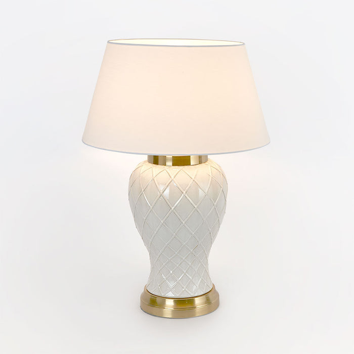 Berkley Ceramic Lamp & Shade