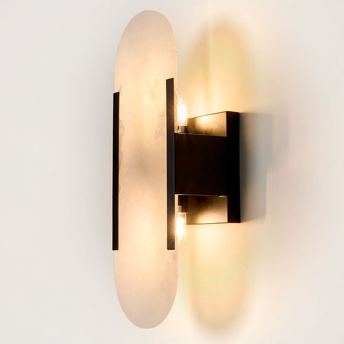 Yves Wall Light Black Small