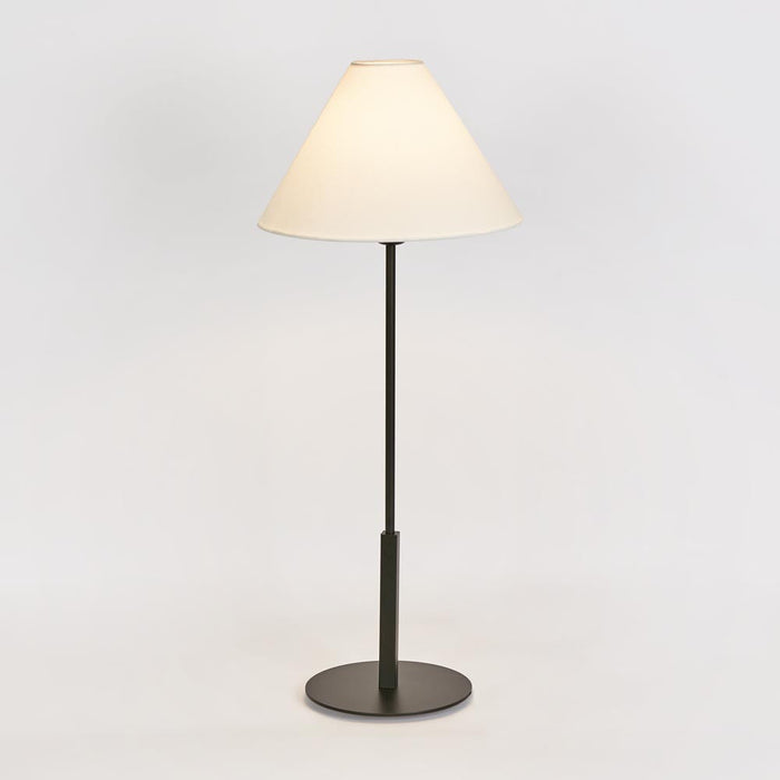 Alpine Table Lamp Black with Shade