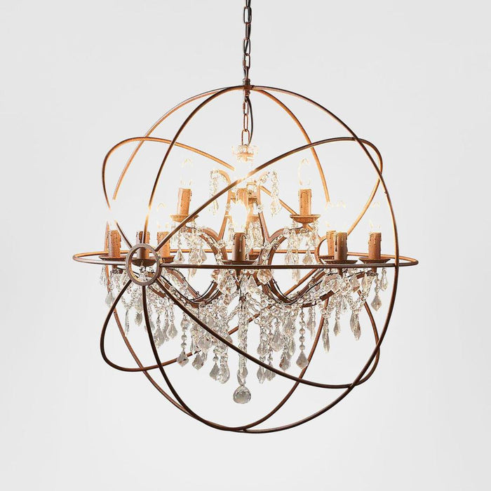 Sundance Chandelier Large Rust