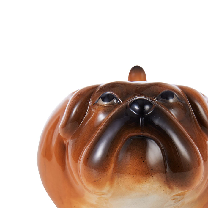 NSIMG-SHA256:035d84f665818ae28b04d0e5256223e9c55be1b26edea2aa051777682aab5b9d · Isalbi Emporium Bullwinkle Dog Planter Brown & White