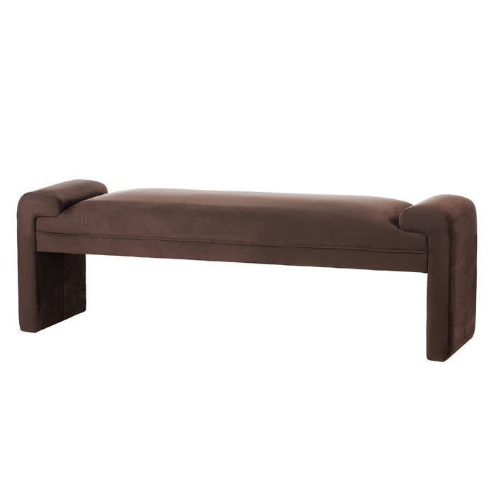 NSIMG-SHA256:913566ef00b1f876f36208265d08ada36b094250f3f6fd265bec0e0f11a7d5ba · Isalbi Amalfi Zaha Bench Seat Chocolate