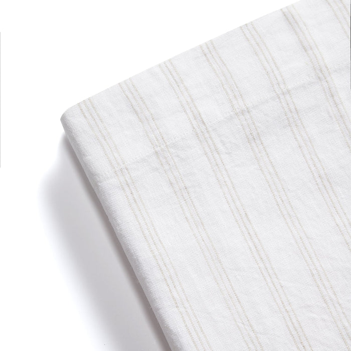NSIMG-SHA256:636756d05c62d002af6a595b92f14a649b49773ec1dda23dda463e4a64ddbb64 · Isalbi Society Home Chloe Liveable Linen Tablecloth White & Taupe