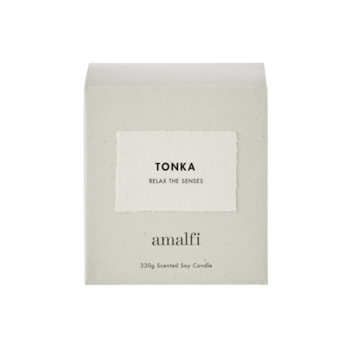 NSIMG-SHA256:0eeacc5e8d7932794b6e414ddd628c4425f22a965a423f5adae1fe6a8dd63801 · Isalbi Amalfi Tonka Scented Soy Wax Candle 330g White