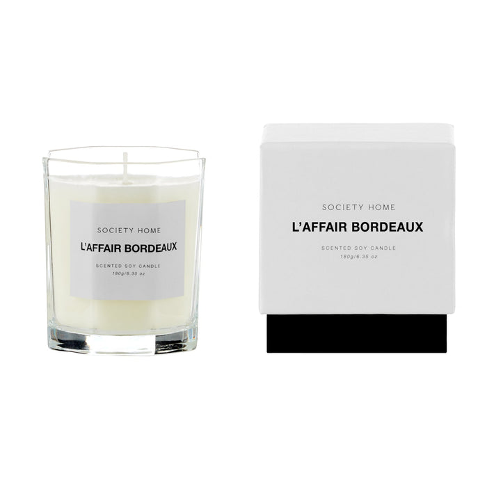 NSIMG-SHA256:6dff80ed8f67a5ede8331c2b4098a10ac83f8ba881292dda777d1fd280df6fa1 · Isalbi Society Home L'Affair Bordeaux Scented Soy Candle 180g White