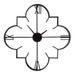 NSIMG-SHA256:478967a6239325083151e952cc152c21dea7e073506e8242b3b6bae1b6b4b7cf · Isalbi Society Home Ellery Wall Clock Black