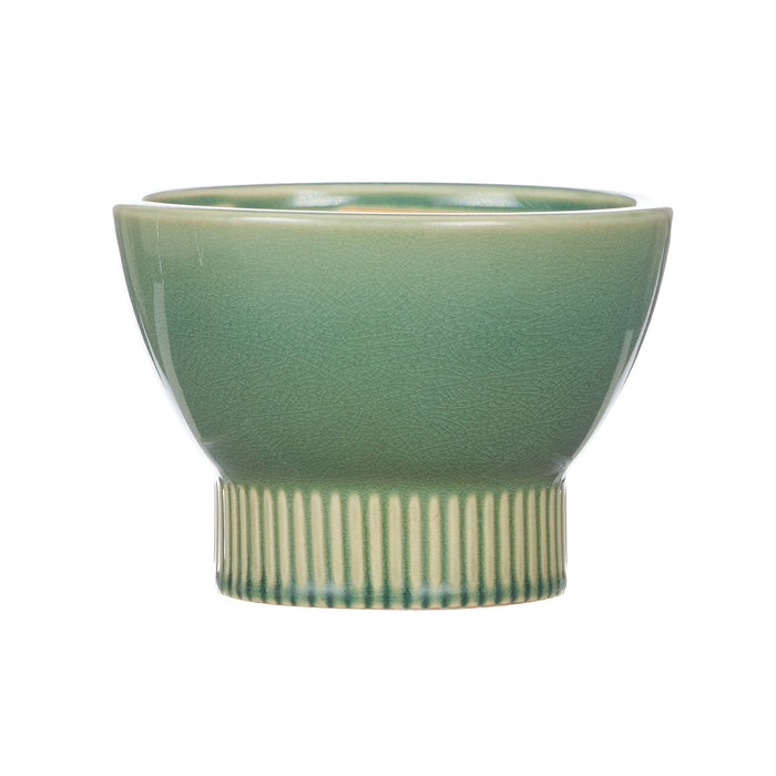 NSIMG-SHA256:8302d8ac3180b55bde5e2e996363afa6ec4e7f2157b667e5de556fa673a0f467 · Isalbi Rogue Rouen Bowl Planter Medium Green