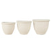 NSIMG-SHA256:b80f99b9de1266dc4f47409acb07552528289114efe08bddea6cc011b712dce6 · Isalbi Rogue Milan Matte Planter 3pcs Set Cream