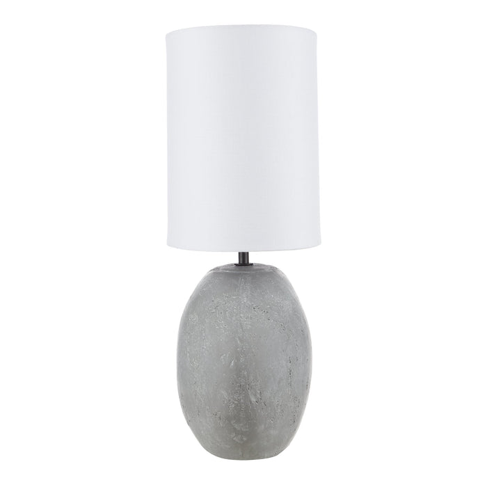 NSIMG-SHA256:820c464dddc005ff8ff1ec671a17c5d0675acdc6678d07acd2f6bd8d4fc1ee86 · Isalbi Amalfi Tiras Ceramic Table Lamp Grey