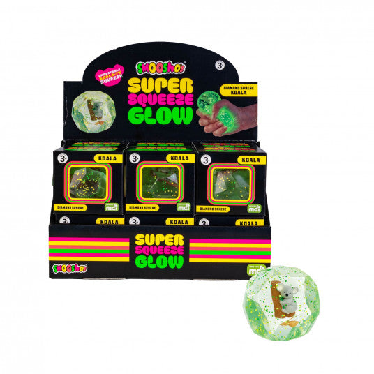 Smooshos Super Squeeze Diamond Sphere GID Koala