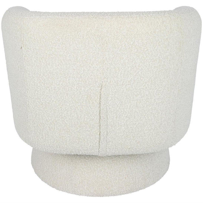 Selena Swivel Chair Vanilla Boucle