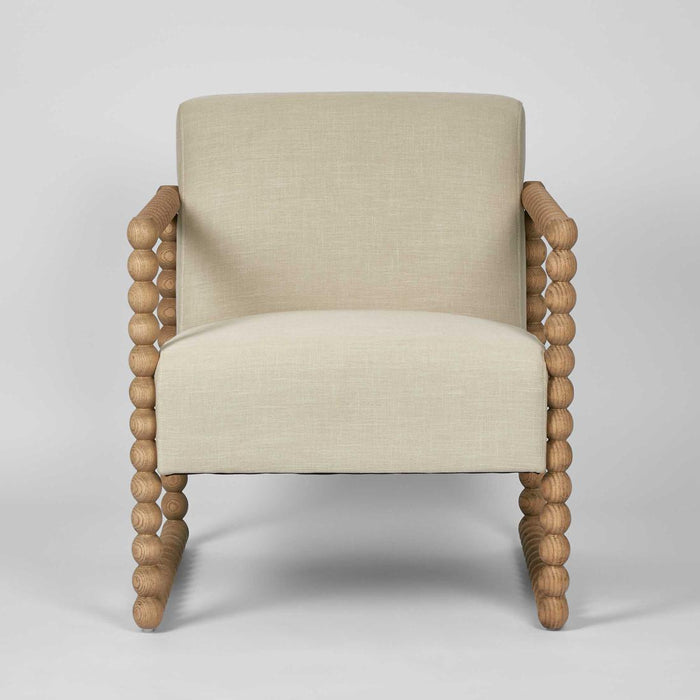 Bobbin Oak ArmChair Natural/Linen