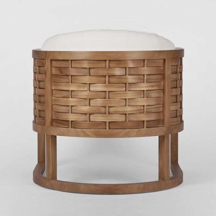 Weave Teak Armchair -Outdoor