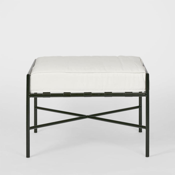Sheffield Ottoman Outdoor White Cushion