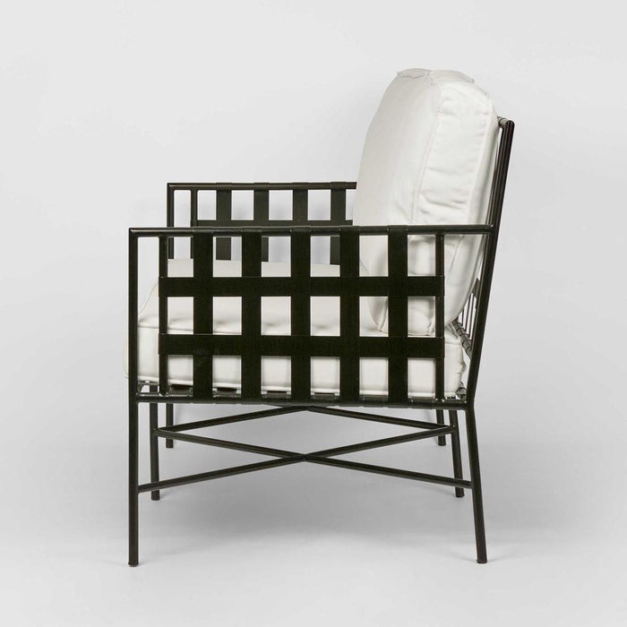 Sheffield Sofa Outdoor 2 Seater White Cushions