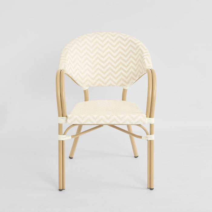 Cannes Outdoor Aluminium Armchair Taupe
