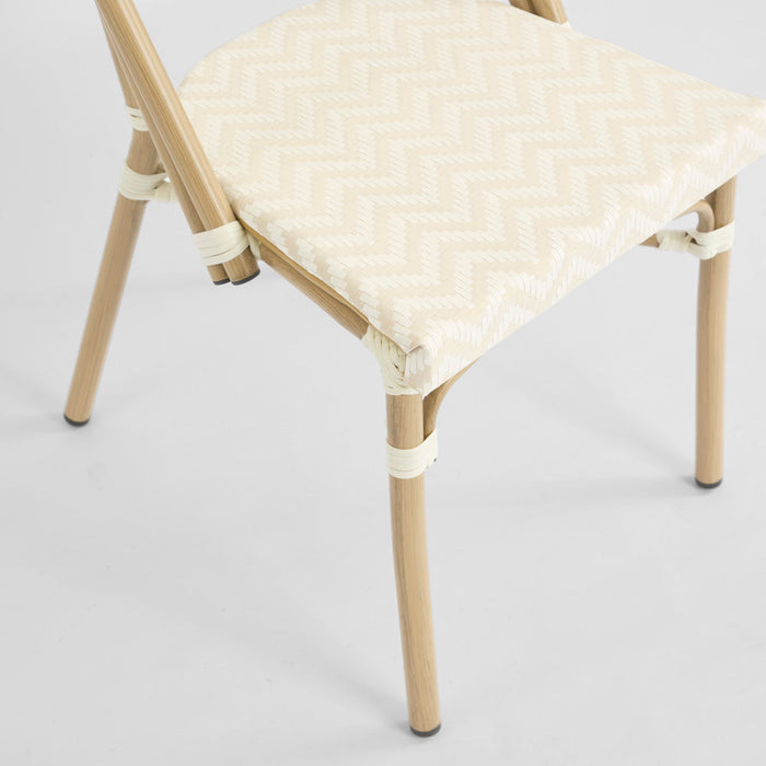 Cannes Outdoor Aluminium Chair Taupe
