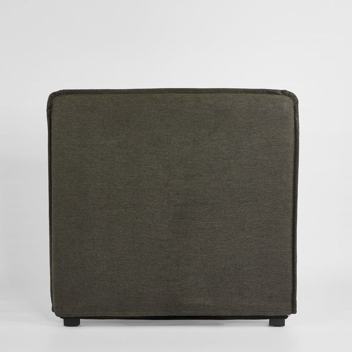Slip Cover Only - Coolum Bedhead Single Charcoal