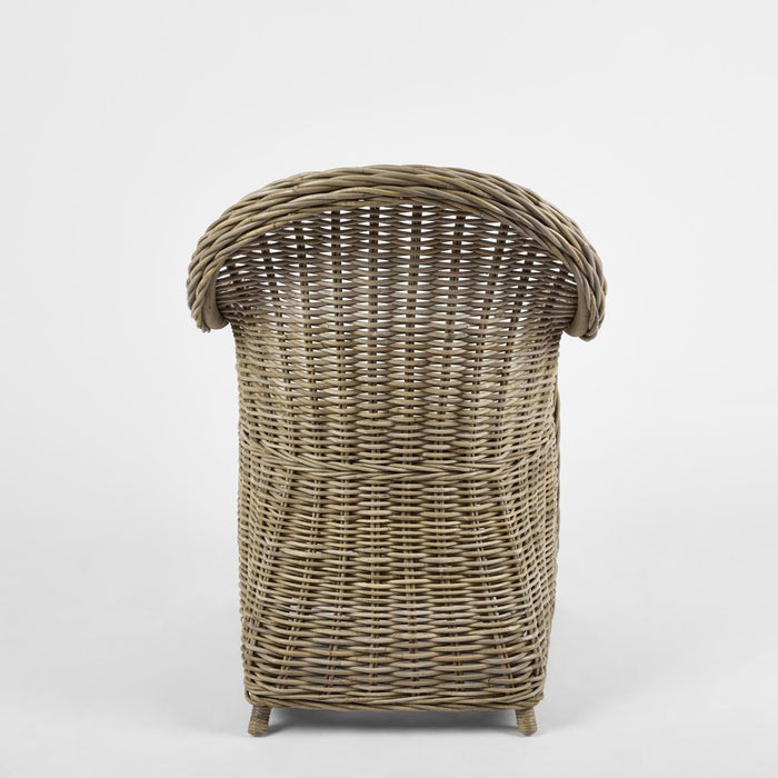 Long Island Wicker ArmChair with Cushion - Outdoor Under-Cover
