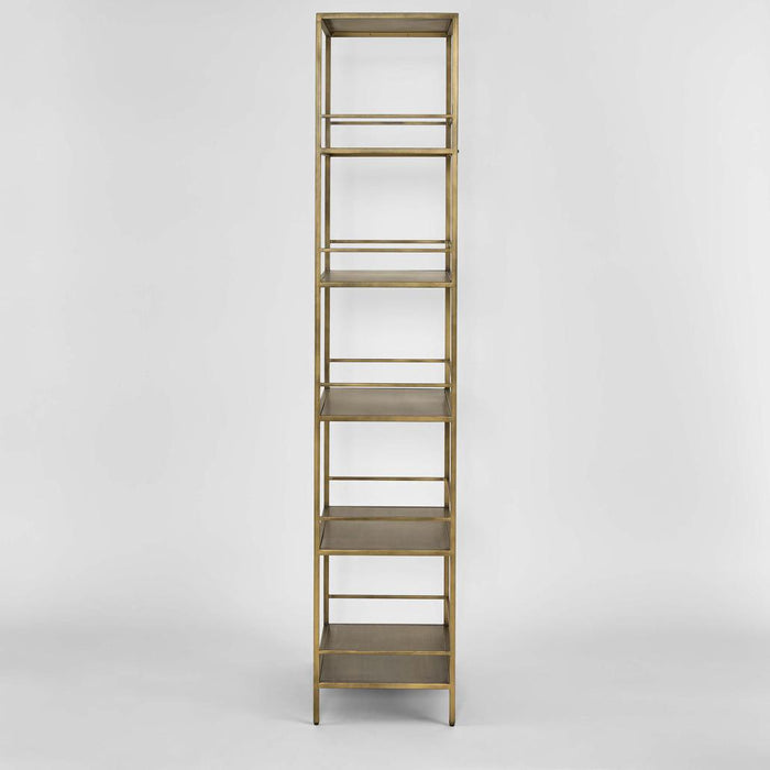 Burnley Shelf 5 Tier Brass