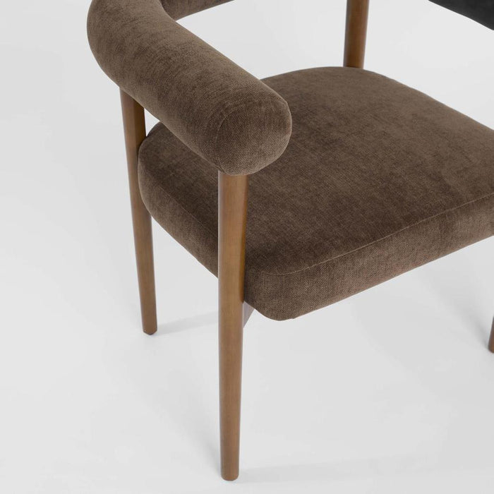 Manningham Dining Chair Dark Walnut