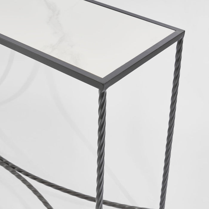Palais Console Black & Ceramic