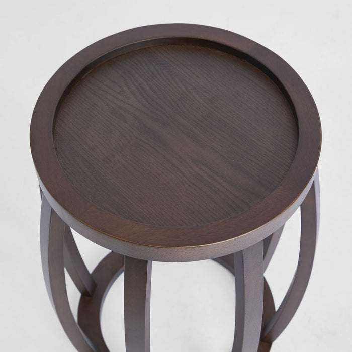 Manningham Side Table Dark Walnut