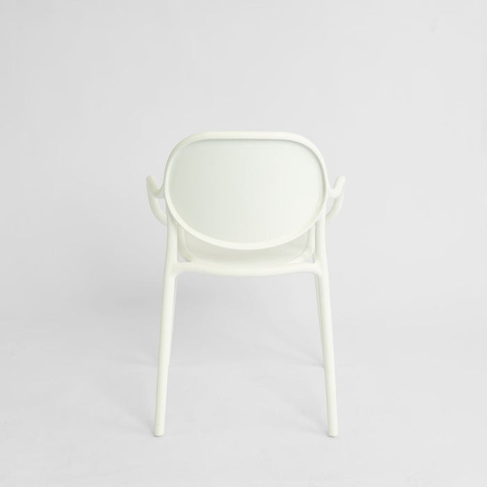 Arca Dining Chair All Weather White