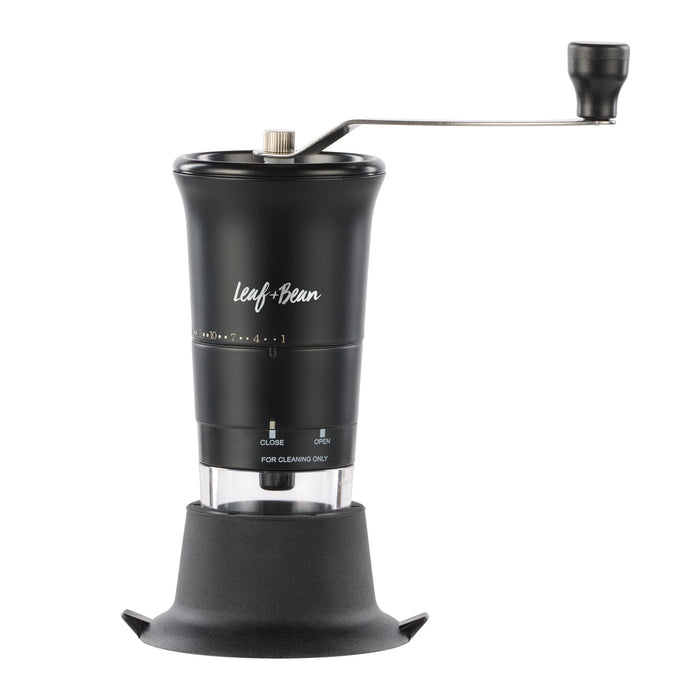 NSIMG-SHA256:f5a9639adc7a034f592bbcdf40fa9544c5749a2d837da4f6d6f85ea29ed05ac0 · Isalbi Leaf & Bean One Hand Smart Coffee Grinder Black & Clear