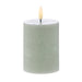 NSIMG-SHA256:bfb5e608741333fd9a918931dc3f950c88433eeeccd198cdf52c80621937b183 · Isalbi Amalfi Hughe LED Flickering Pillar Candle Rustic Green 7.5x7.5x10cm