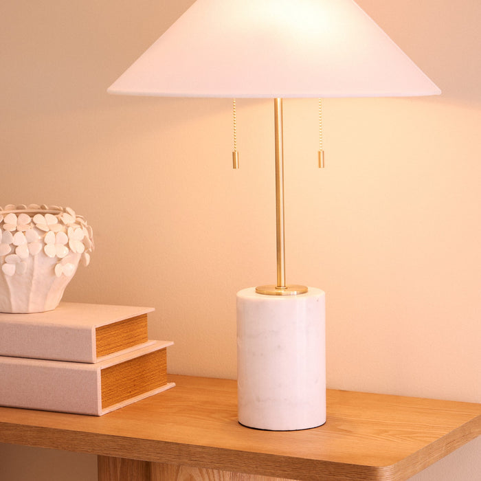 NSIMG-SHA256:590f9614aeba407ff24e227cdc3528e3d4fdbe56583d2df6666e74da538223c7 · Isalbi Amalfi Tillie Table Lamp White & Brass