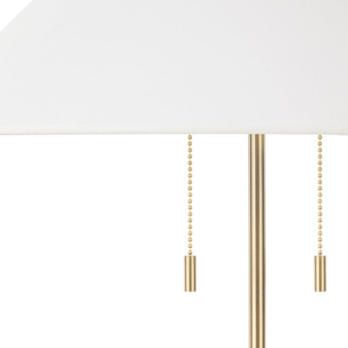 NSIMG-SHA256:faa755a5907f013109d4d74901b2371807786765e9421cade15fa6ab881344e5 · Isalbi Amalfi Tillie Table Lamp White & Brass