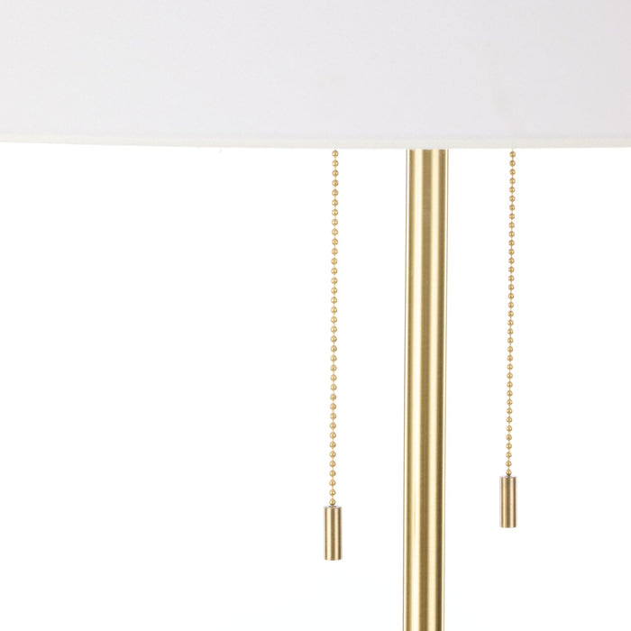 NSIMG-SHA256:fad846e375f1a038a92dad9301222129722ac3ef2fef440a020f256abf688af6 · Isalbi Amalfi Tillie Floor Lamp White & Brass
