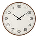 NSIMG-SHA256:610489d020be05fbb23a9b254bd1e5410a235324e508123ead01cbefdafa2691 · Isalbi Amalfi Cody Wall Clock White & Walnut