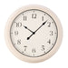 NSIMG-SHA256:41573b4bcd7c9df701521d2cfb386cbbe30dbf8a3f3f9d2a3902b0421e44703a · Isalbi Society Home Marlow Wall Clock White & Cream