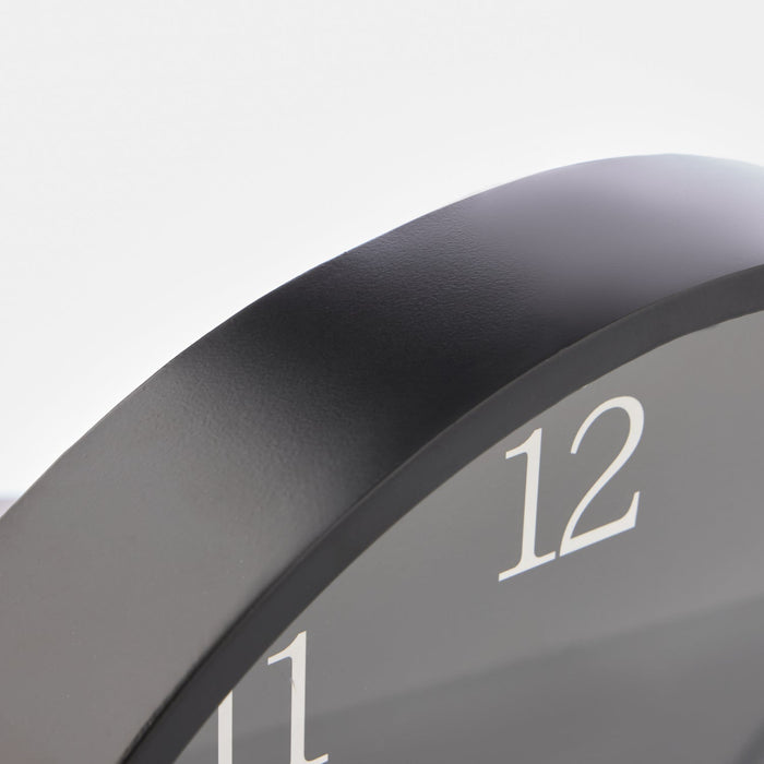 NSIMG-SHA256:0b6bc49904c021434bddfc3c779ea63ba5aec99c7cf63d61f7bc44c995fdc237 · Isalbi Amalfi Ramsey Wall Clock Black