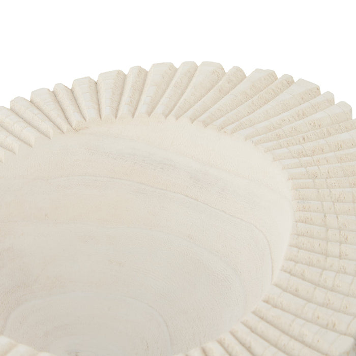 NSIMG-SHA256:5689085eee0fbd87896533f6a6aeb1e74aef6c628b538aec12fa36afcb0fb4b4 · Isalbi Amalfi Picton Ribbed Timber Bowl White